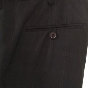 Adolfo dress pants, slight pleat.